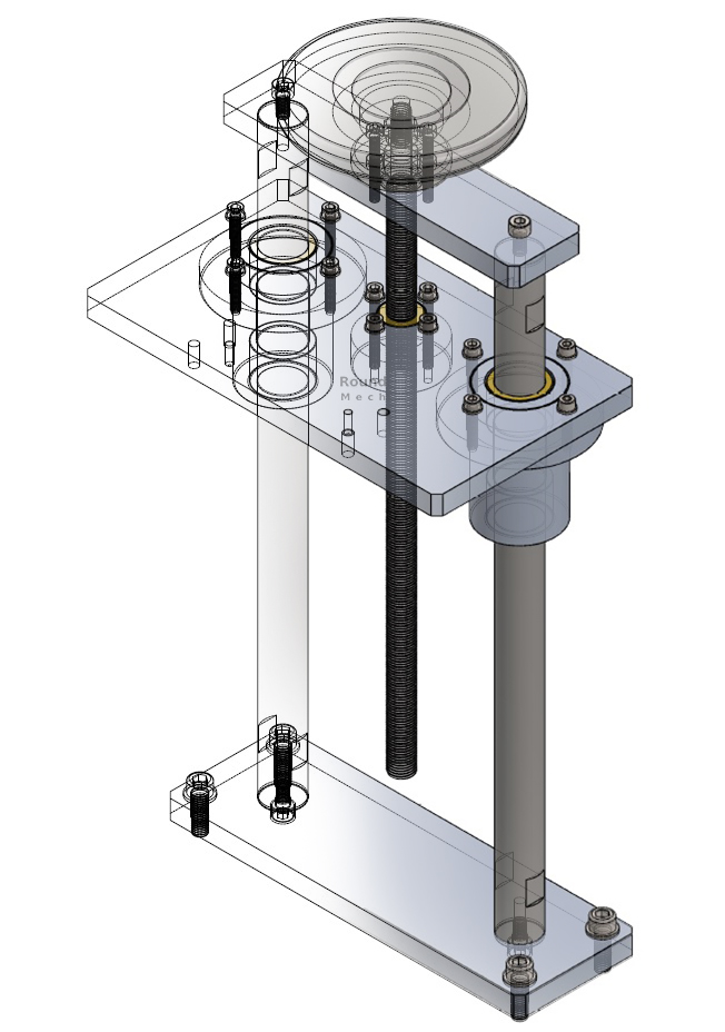Z - Stage. Mechanical stage.